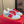 Upvillage Trainer In Light Blue Mix Red Suede With Laminated Calfskin 992731