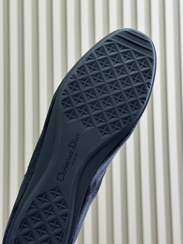 CD New Ballet Flat Black Suede 561788