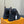 LV 25 Snow Boots Black Leather Canvas 576940