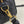 cd groove 20cm black calfskin gold hardware
