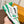 LV TRAINER WHITE MIX GREEN MONOGRAM CALFSKIN