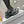 STAPLER SNEAKER IN BLACK MIX GRAY POLYURETHANE AND MESH
