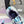3XL SNEAKER IN LIGHT BLUE, WHITE AND PURPLE MESH AND POLYURETHANE
