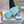 3XL SNEAKER IN LIGHT BLUE, WHITE AND PURPLE MESH AND POLYURETHANE