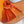 SCARF 180CM RED ORANGE CASHMERE