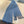 RECTO-VERSO MUFFLER 190 AEGEAN BLUE CASHMERE