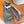 DOUBLE-FACE STOLE SCARF IN SMOKE GRAY MIX WHITE CASHMERE 394465