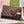SCARF 200 CM CHOCOLATE BROWN GG CASHMERE JACQUARD 405133