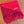 Geometric Scarf 151 CM IN Dark Red Mix Bright Red Cashmere