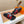 HM Men's Kazimir Sandals Black Red Calfskin 735748