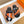 HM Men's Izmir Slide Orange Black Calfskin 744002