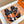 HM Men's Izmir Slide Orange Black Calfskin 744002