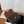 TRIOMPHE Business Card Holder Tan Cowhide GHW