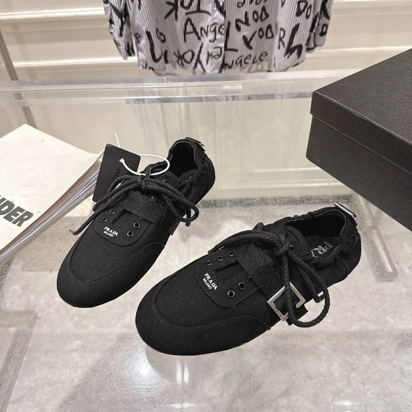Prad 26S Low-Top Sneakers Re-Nylon Canvas Strap 148098