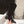 CELINE 25 Mid Calf Cowboy Boots Black Suede 434426