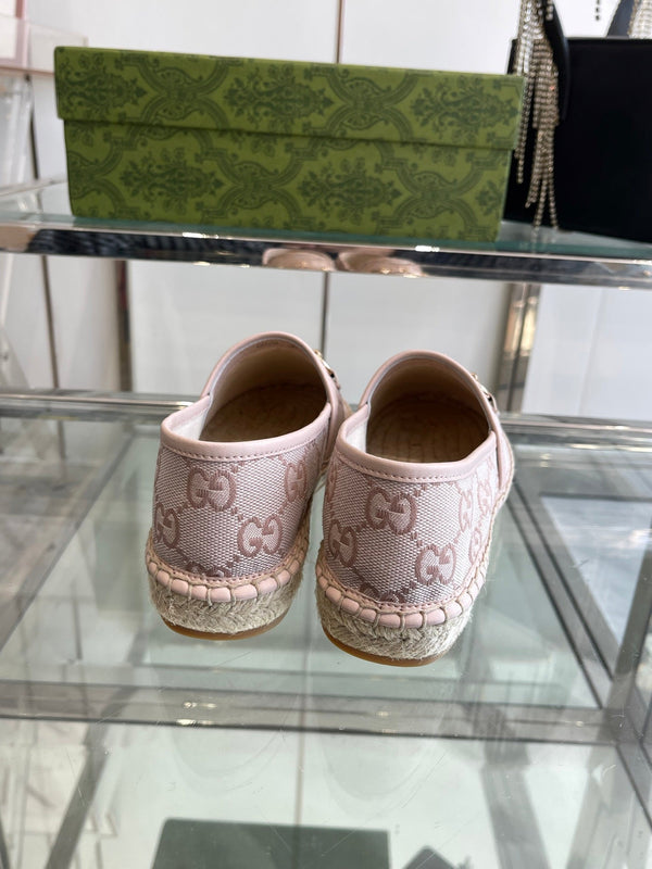 GC 2025 Espadrille With Horsebit Light Pink Canvas 292318