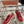 LP Tennis Walk Sneaker Red Suede 307244