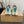 Loewe x On Cloudsolo Sneakers Cream and Light Blue Polyester and Mesh 533481