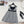 Celine 25 Bow Dress Black mix White Polyester Cotton 607798