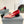 Pra Pump 45 Square Sole Pink Red Patent Leather