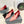 Pra Pump 45 Square Sole Pink Red Patent Leather