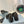 Pra Pumps 50 Square Sole Black Suede Fabric