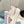 PRA DOWNTOWN PERFORATED SNEAKERS WHITE AND BLUSH CALFSKIN