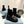 PRA SHORT BOOTS OPEN EDGE CHAIN BLACK CALFSKIN