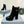 PRA RE-NYLON AND LEATHER BOOTIES BLACK