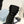 PRA RE-NYLON AND LEATHER BOOTIES BLACK
