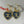 cc heart blue denim light gold hoop earrings
