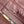 Celine Crystal Pouch Burgundy Lambskin