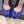 ALAIA ROUND-TOE HIGH HEELS 10 CM IN NAVY BLUE CALFSKIN
