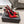 DUNE HIGH 10 CM SLINGBACK PUMPS IN RUBY RED PATENT LEATHER WITH CRYSTAL