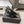 DUNE HIGH 10 CM SLINGBACK PUMPS IN BLACK PATENT LEATHER WITH CRYSTAL
