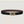 HM H au Carre Buckle Belt 32mm Black Chocolate Leather 187769