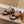 LV Trainer Maxi Sneaker Gray Mix Orange Calfskin