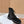 Celine 25 Bulky Lace-up Boot Black Suede 554011