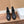 Celine 25 Bulky Lace-up Boot Black Canvas Calfskin 554013