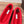 Alaia 2025 Ballet Flat Red Velvet 553857