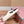 LP Floaty Embroidered Flats Loafer Cream Suede 553987