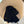 CLASSIC SCARF 200 CM IN BLACK CASHMERE  402267