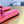 PRA CROCHET SLIDES SLIPPERS HOT PINK RAFFIA