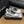 CC Sneaker White Mix Black Calfskin And Silk Parachute Fabric 947510