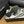 CC Sneaker White Mix Black Calfskin And Silk Parachute Fabric 947510