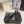 CC Woven Clog Black Glossy Leather 721527