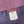 GG Fringe Scarf 90x90 Purple Perilla Silk Twill 203970