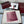 GG Fringe Scarf 90x90 Pink Silk Twill 203973