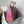 cc shopping bag 34cm pink purple calfskin silver hardware