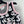 CC Vest Black Pink Wool Nylon 345983
